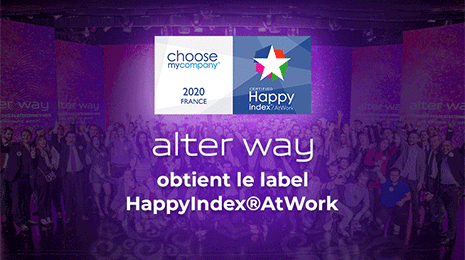 Alter Way décroche le label HappyIndex®AtWork